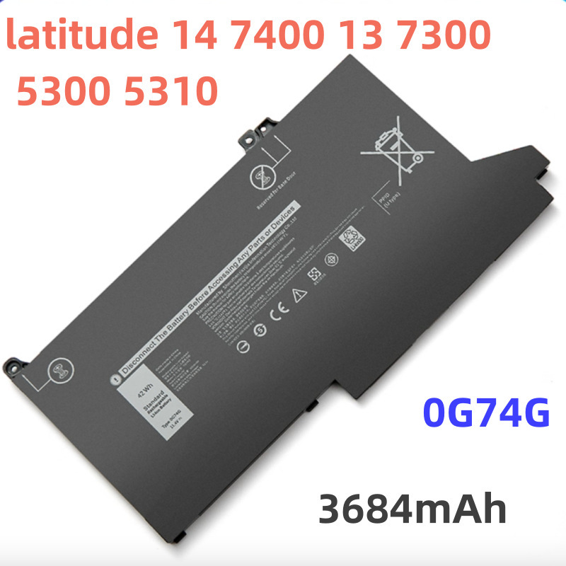 Brand New Suitable for Dell Dell 7000 E7280 E7380 E7480 0G74G Laptop Battery Dj1J0