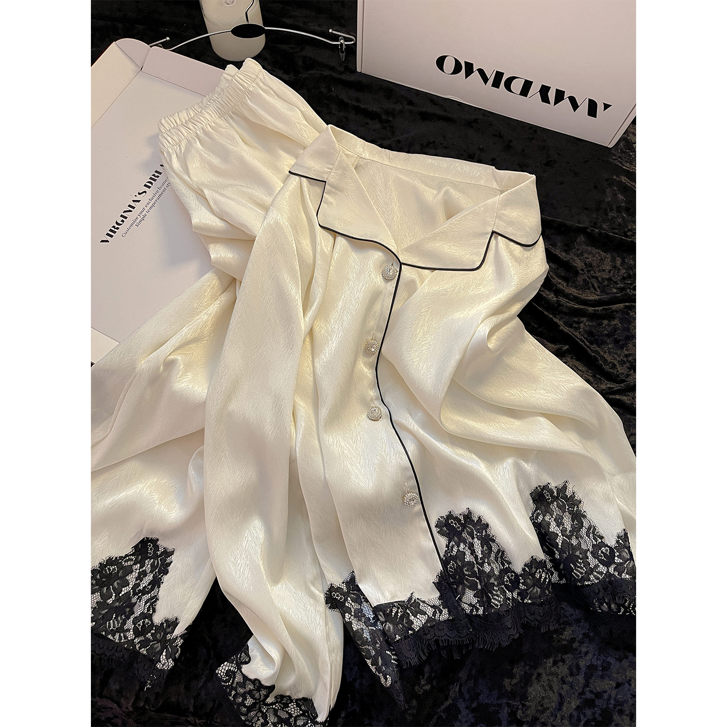 Lace long-sleeve