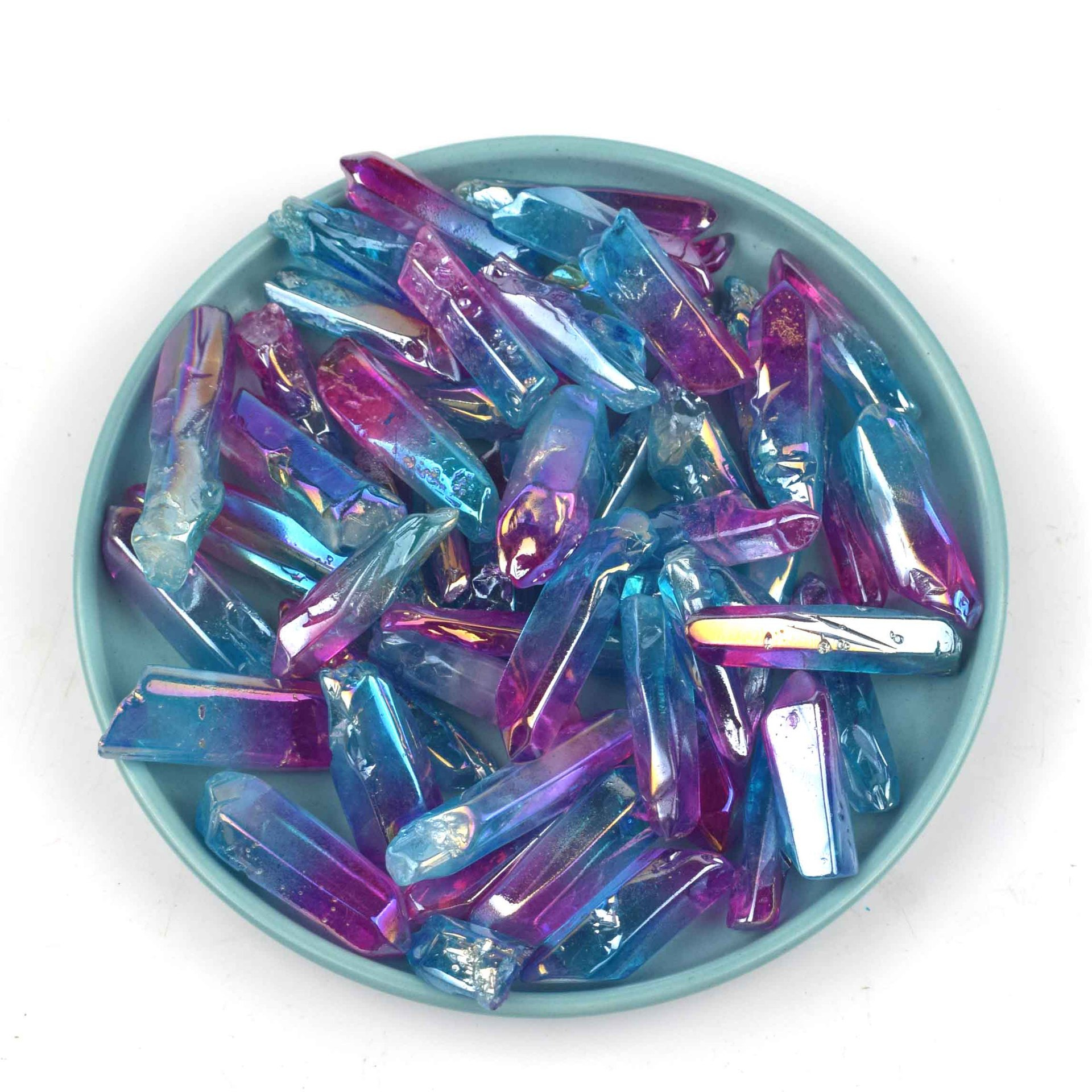 다크 퍼플 블루 더블 컬러 [3-5cm]]