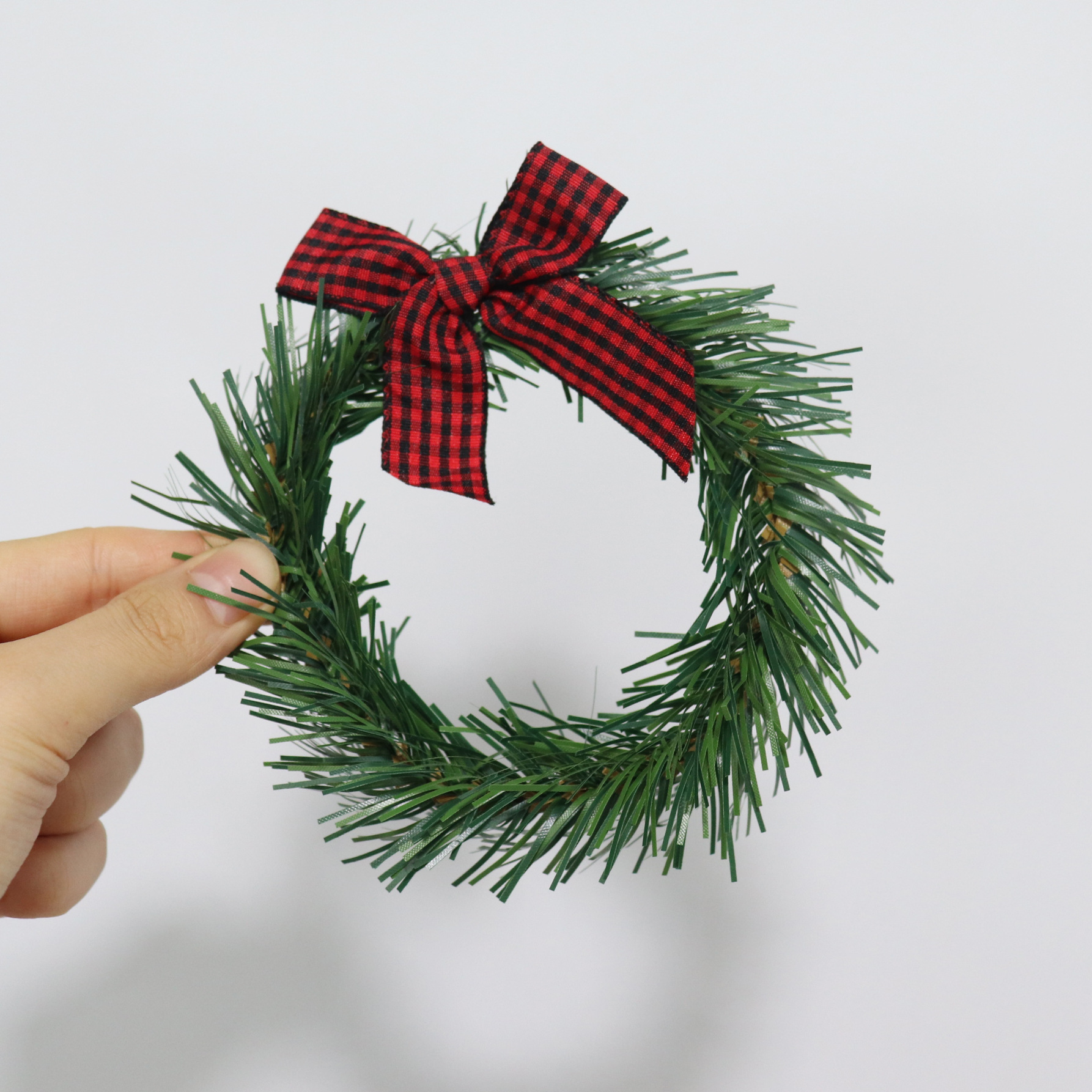 26g Weight Garlands Event & Party Supplies Grass Ring Classification 1 Piece Quantity Party Occasion PVC, Polyester Material Christmas Festival Bow Knot Pattern Modern Style, Classic Style Style Christmas Modern Style Classic Style Bow Knot PVC Polyester Party Garlands Decorations Table Decoration 12