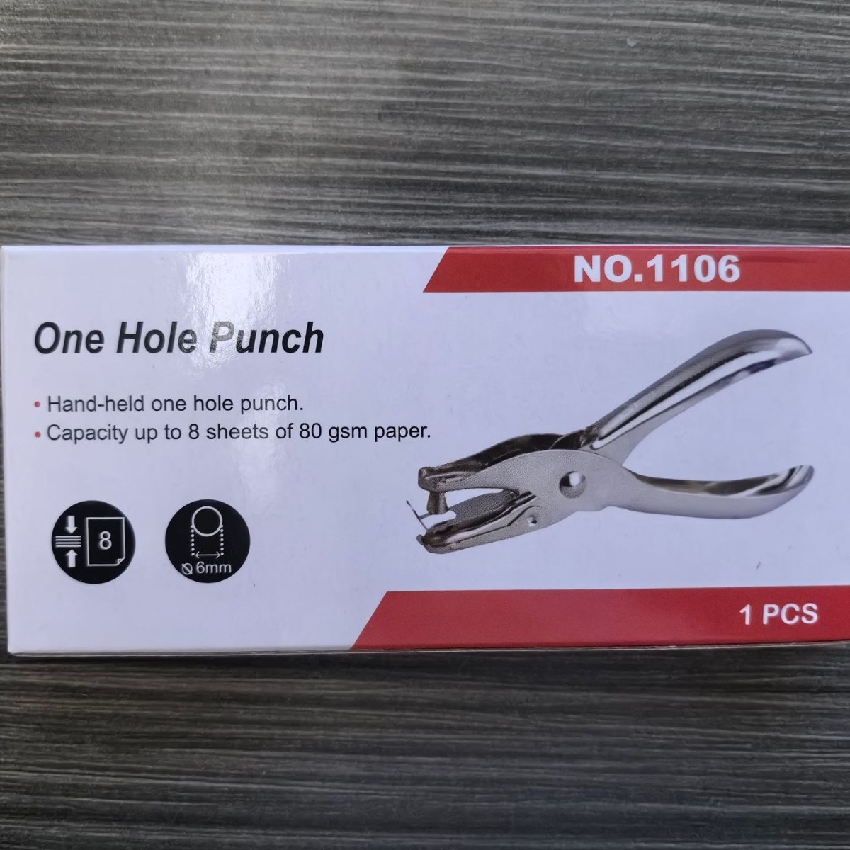 Small hole puncher, stationery for students, DIY, tear-off sheet 4