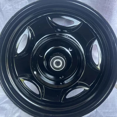 Tricycle motorcycle hub 375/400-12 Motorcycle wheel hub - 375-12-front-wheel-15-hole-130-hub-black
