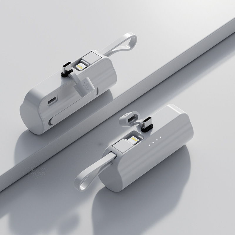 新しい卸売クロスボーダーポケット緊急ミニポータブルカプセル充電宝物ギフト 5000 mAh モバイル電源|undefined