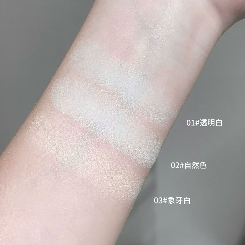 kakashow クリアロックメイクアップパウダーパウダー、ナチュラル、クリア、繊細、シルキー、パウダーベタつきにくい、ソフトフォーカスミストセッティングパウダー|undefined