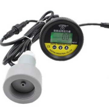 Обычный изготовленный на заказ Сильфон с цифровым дисплеем манометр односторонний раздельный осевой гидравлический манометр отрицательного давления воды