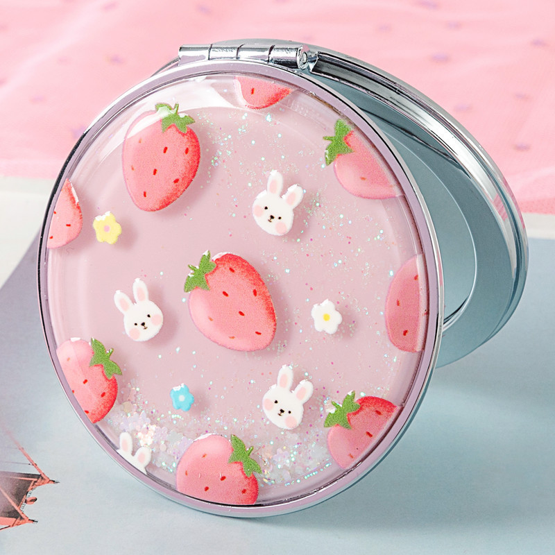 Strawberry, white rabbit
