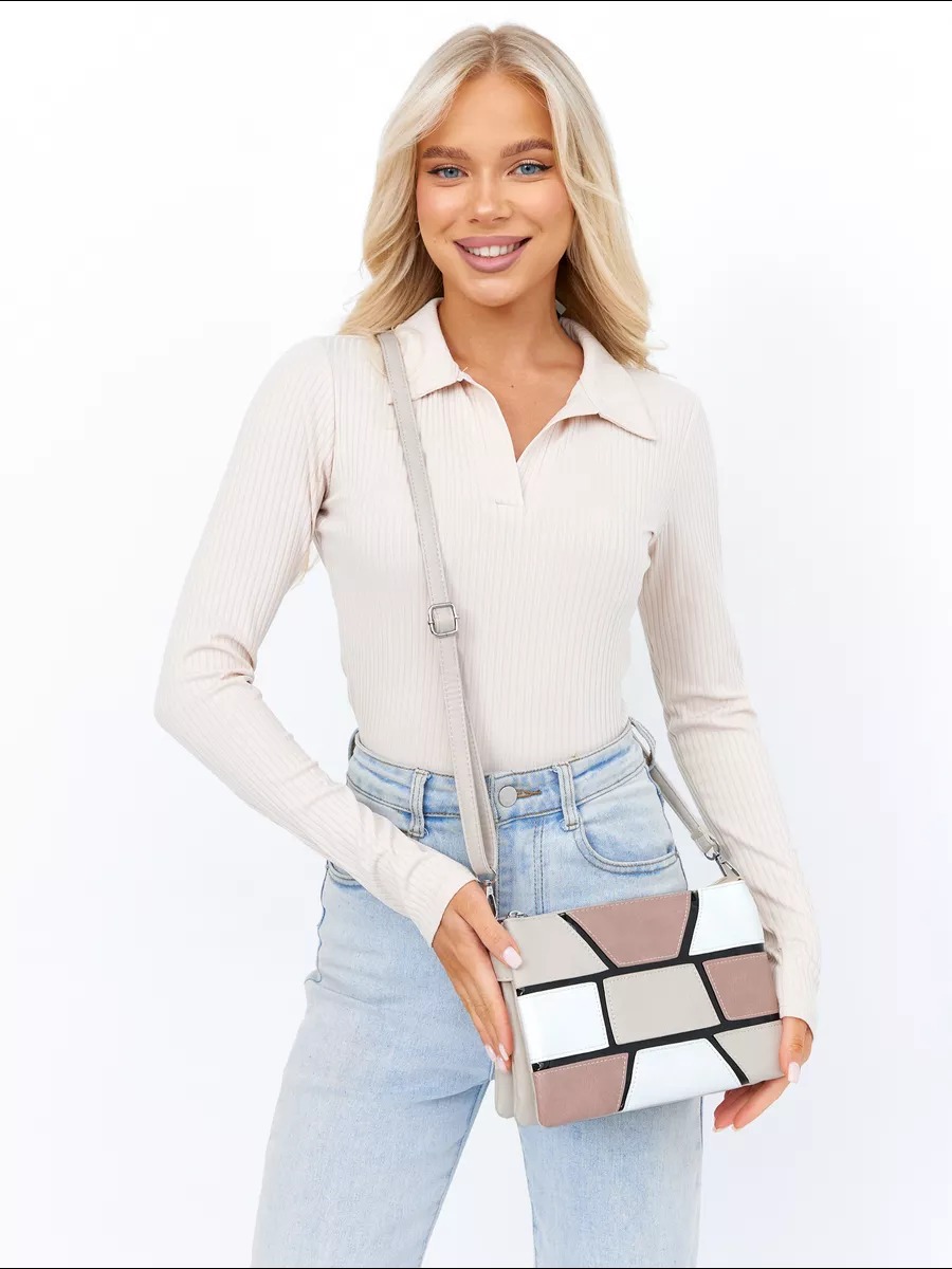 Fashionable Shoulder Bag, New Model, Top Quality Women's Crossbody Small Square Bag, Simple Splicing Classic Trendy Women's Bag._voghion.com