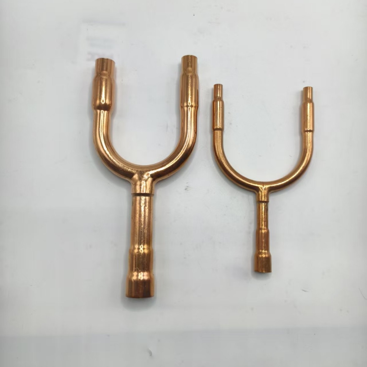 适用空调分支器分歧管中央空调铜管22T33TU型分歧器一体成型优质