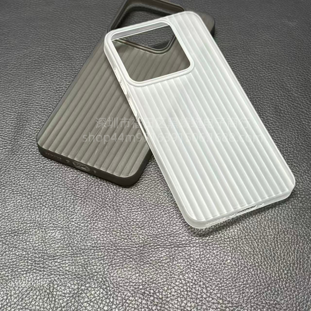 [semi-transparent white] ultra-thin and frosted corrugated pp