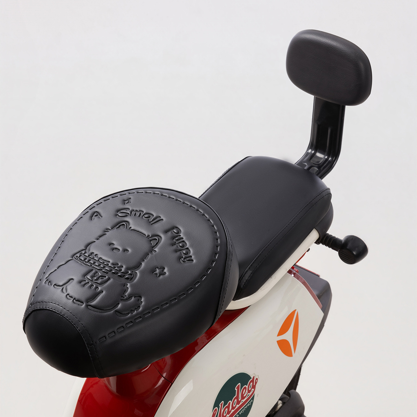 Waterproof Sunscreen for: Aima Electric car cushion - blackfront-and-rear-backrest-set