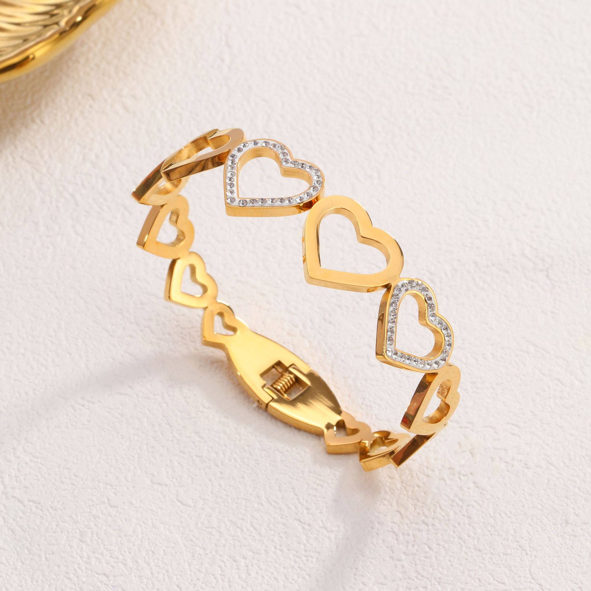 61 러브 팔찌 골드