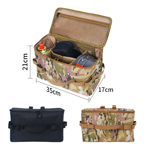 Outdoor picnic camping bag foldable portable tool storage bag lightweight large capacity storage tool bag
