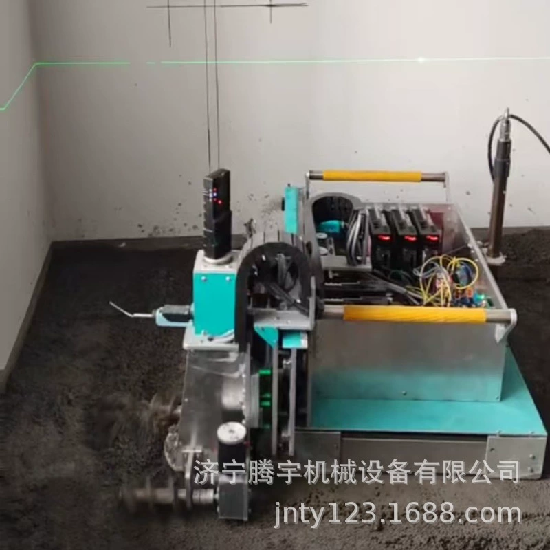 Робот для выравнивания пола с лазерным уровнем, миниатюрный, для внутренних работ