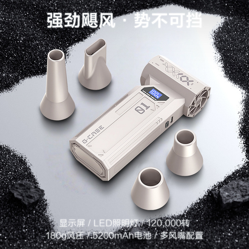 2025跨境新品户外暴力风扇微型涡轮風扇飓风吹风机吸尘吹尘器usb|undefined