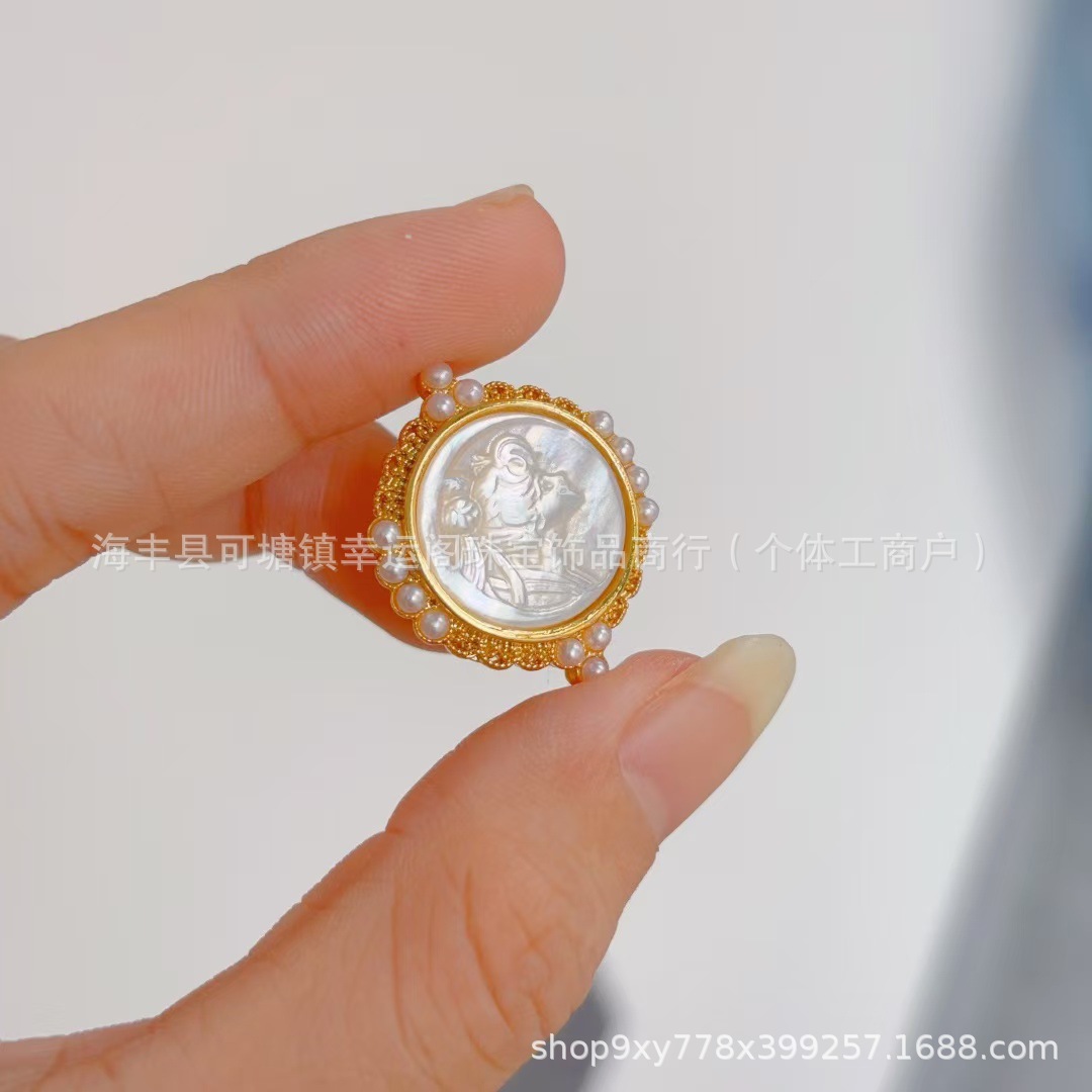 メーカー直販天然蝶貝真珠箱手串ストラップdiyアクセサリー付属品小紅本震え音がよく売れている