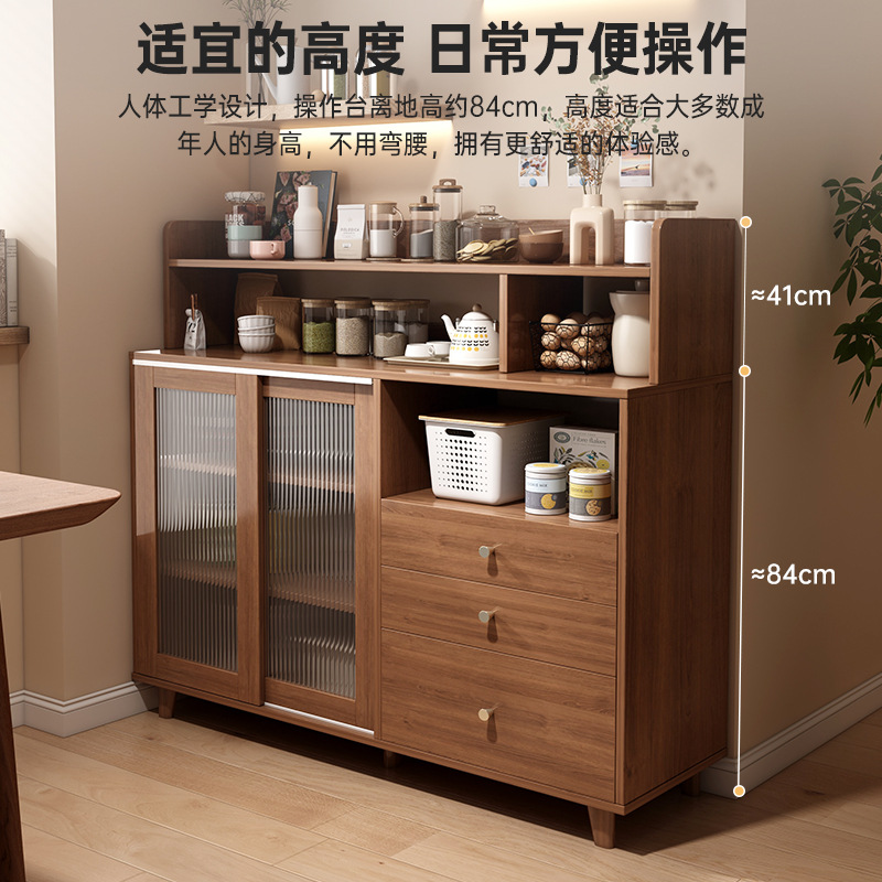 armario de comedor contra la pared armario integrado armario de almacenamiento armario de almacenamiento de artículos de cocina doméstica armario de té armario de salón armario