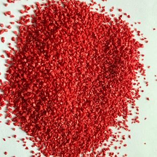 Big red snow pollen snowflake grain crafts crystal ball quicksand mobile phone shell filled with color snowflake grain