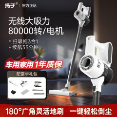 扬子大型家用超强吸力无线立式大功率大大尘袋五合一吸拖一体吸尘