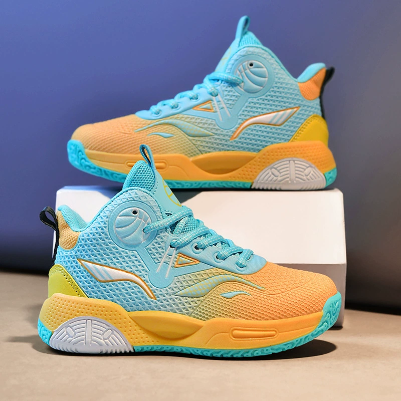 2025 новая детская баскетбольная обувь весной