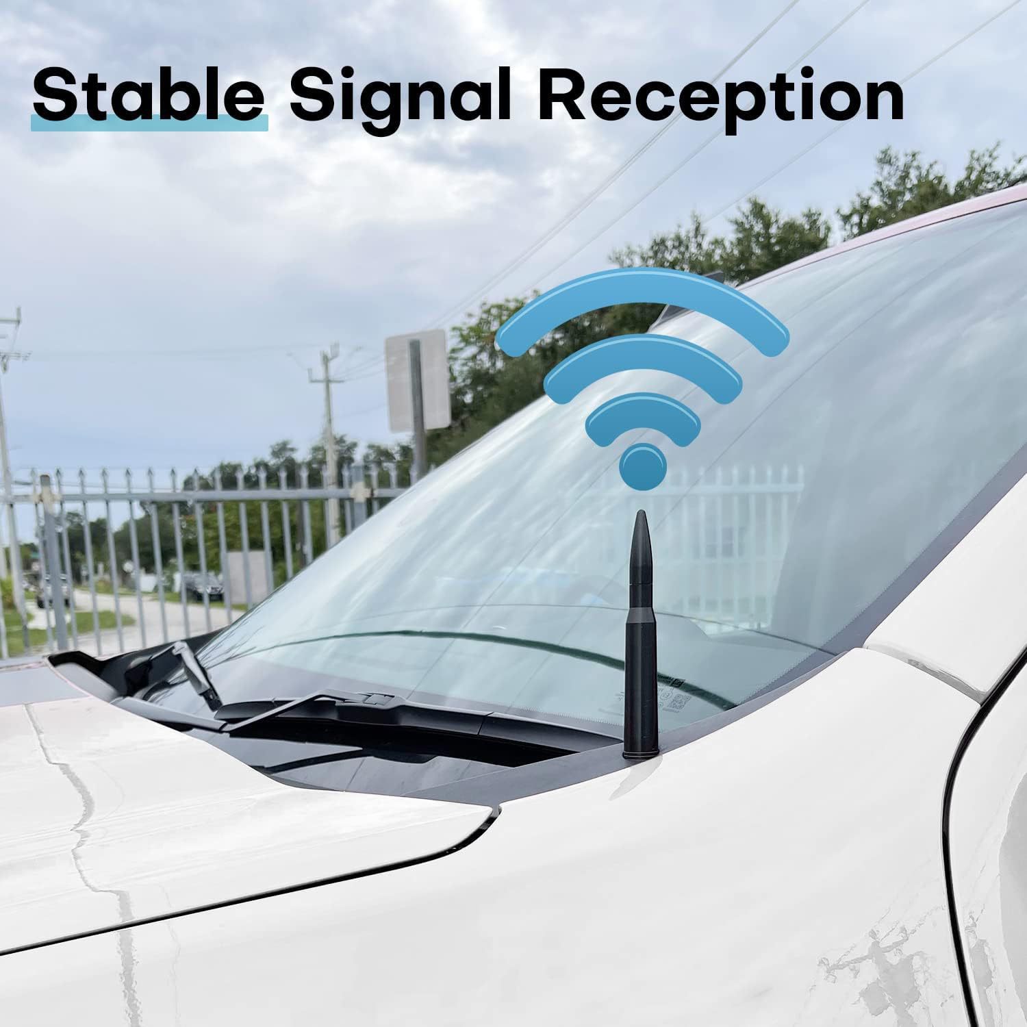 Off-Road Vehicle Bullet Antenna Car Decorative Roof Antenna