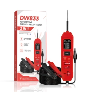 Automotive Electrical System Tester Dual-Lamp EM833 Multifunctional Drive Test Pen 3-36V Car Circuit
