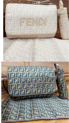 新款FJ字母翻盖女包金属搭扣腋下包手提单肩包斜挎包妈咪包