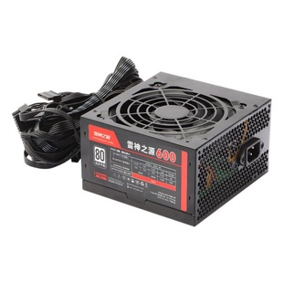 Wholesale Thor source ATX-600W rated 500W desktop computer main chassis dual graphics card computer power supply