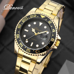 丹弗士手錶男士水鬼Watch外貿跨境高端商務夜光潛水石英表男士