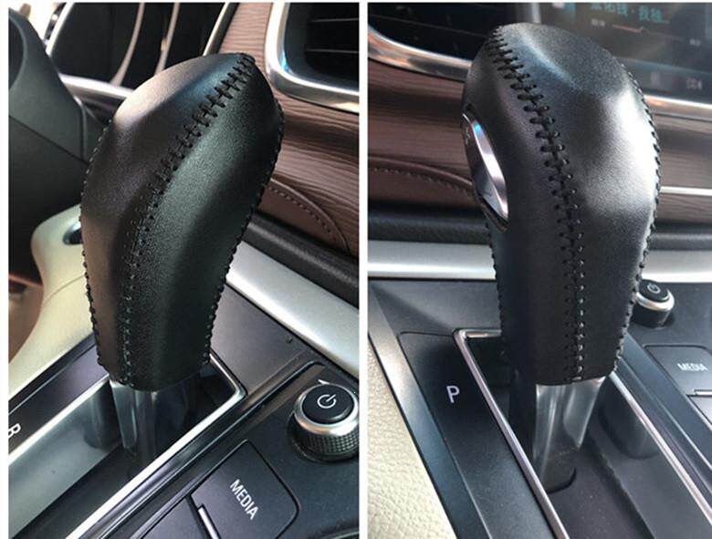 11-17 Buick GL8 25S genuine leather gear shift knob cover, gear shift lever cover, gear shift sleeve, gear position leather cover