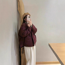 2025冬季新款高品质精做工短款棉服净版简约气质百搭棉外套女
