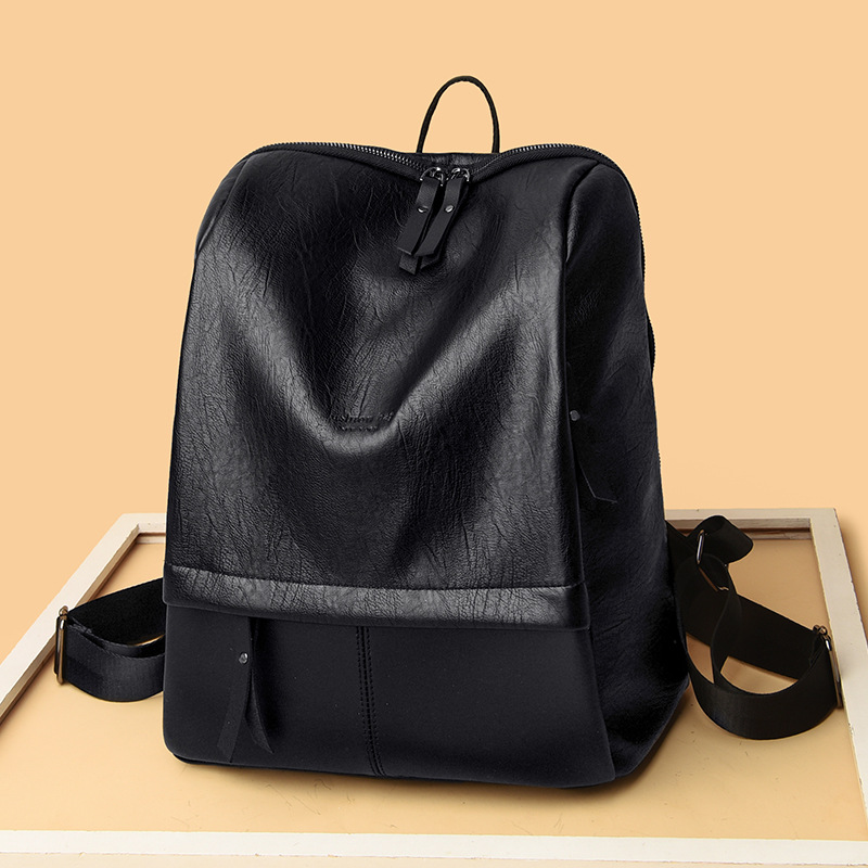 Capacious trend universal backpack, high quality one-shoulder bag for traveling