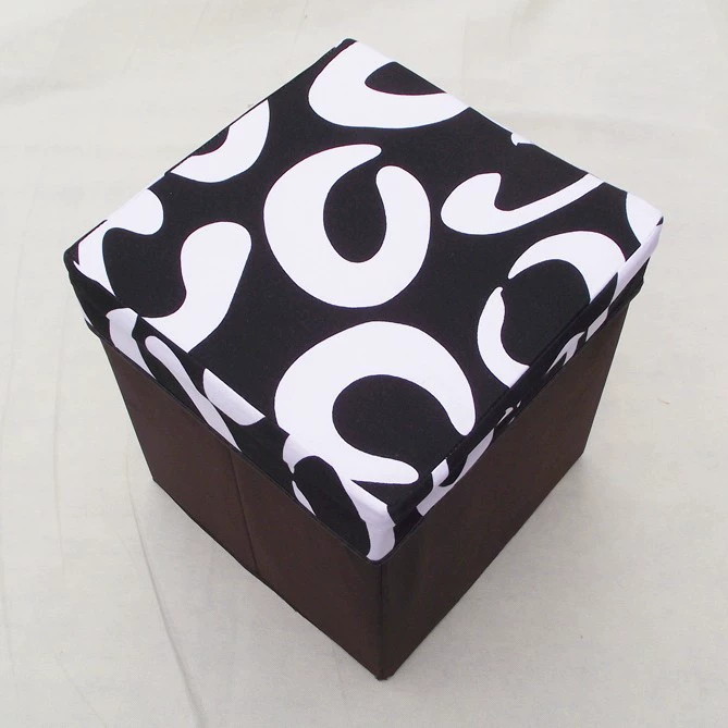 Оксфордская ткань кожаная скамья для хранения Восьмиугольная скамья для хранения