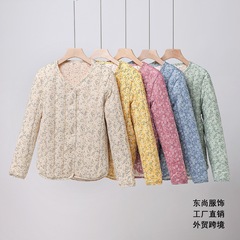 轻薄羽绒棉服女装V领棉衣2025冬季宽松百搭打底内胆棉袄保暖外套