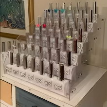 Acrylic Nail Polish Display Organizer 2-3-4-5-6-7 Layer跨境