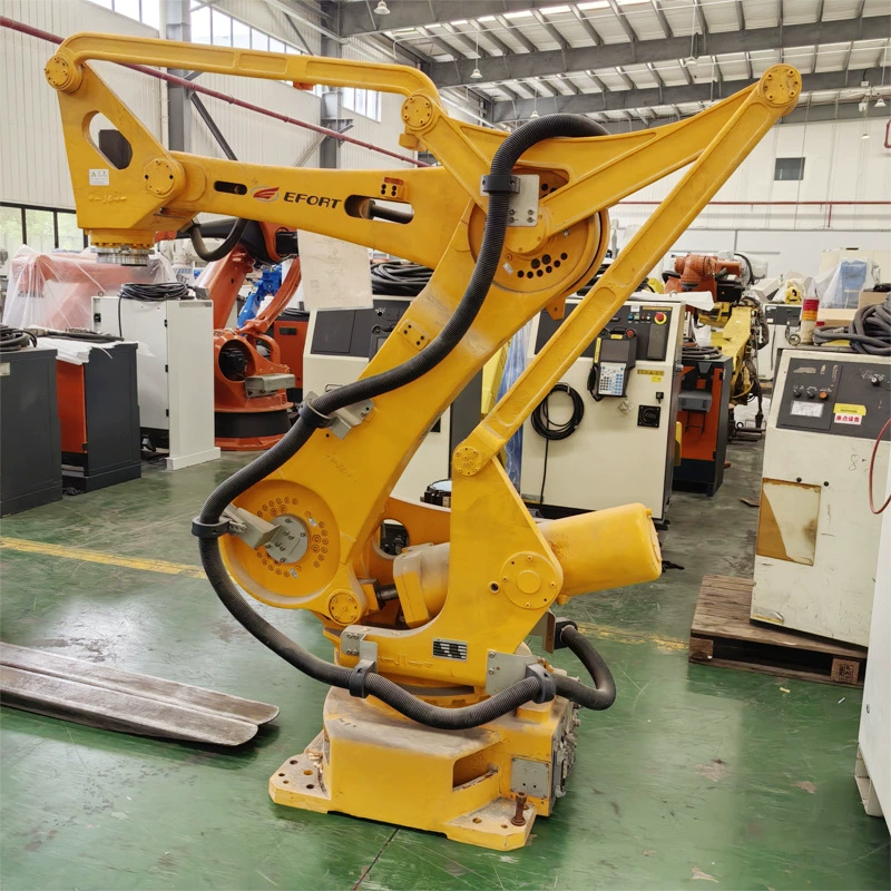 Подержанный четырехосный штепсель робот Eft ER130 нагрузка 130KG Robot 2.8m ручной манипулятор