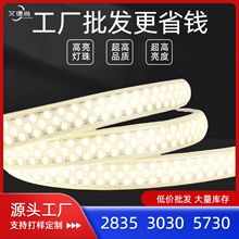 led灯带2835软灯条5730灯带220v高压超亮户外防水批发工程照明