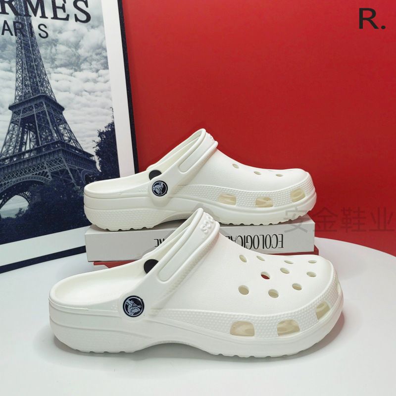 Foreign Trade Croos Classic Star-Style Clogs Children's Shoes Unisex Couple Non-Slip Outdoor Beach Sandals Slippers with a Soft Cushioning Feel