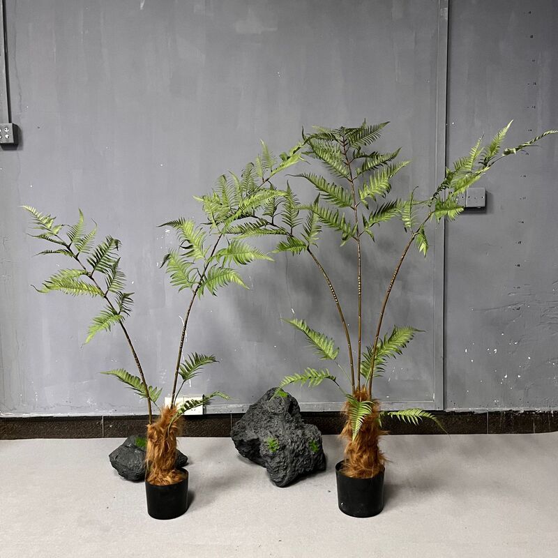 鉢付き模擬ヘマタムシ、大型植物アクセサリー、禅風ヘマタムシ、模擬造園、偽緑植物装飾品|undefined