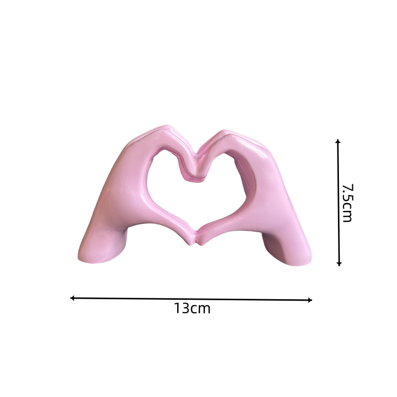 Simple Style Gesture Plastic Resin Ornaments Artificial Decorations display picture 9