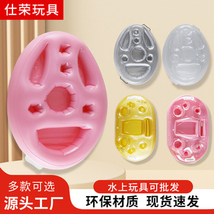 in stock pvc water inflatable ice bar party party floating portable beverage holder porous coaster fruit tray