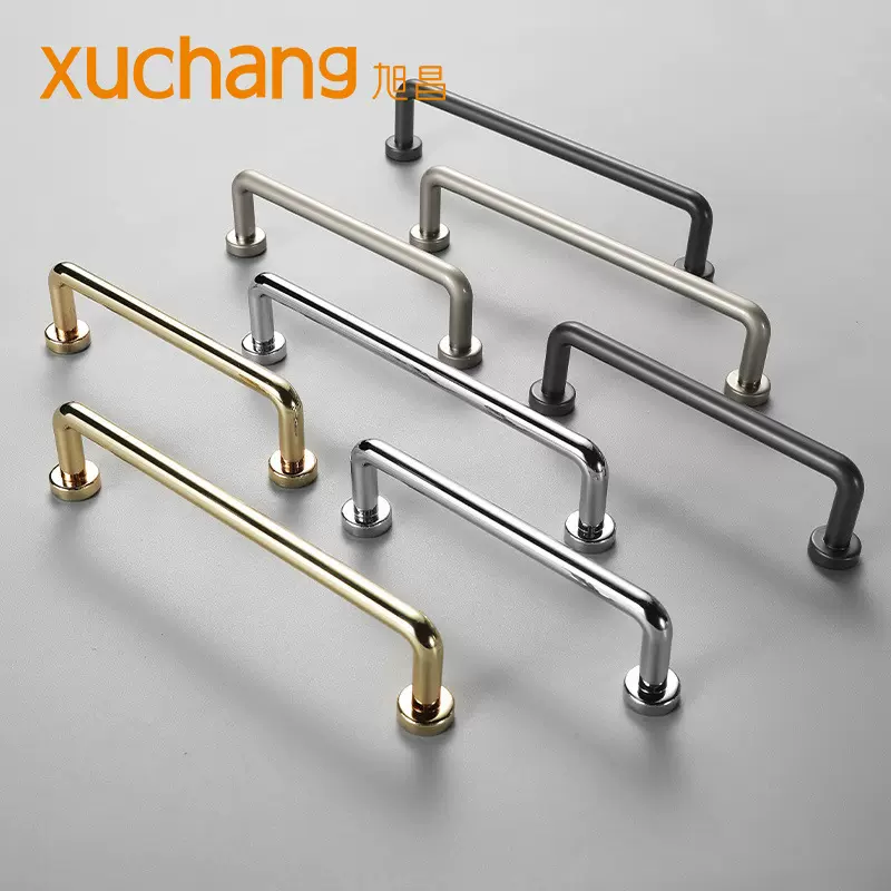 旭昌现代简约金色橱柜抽屉把手欧式轻奢厨房鞋柜子手柄衣柜门拉手