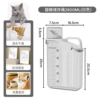 Ivory white 2800ml sealed/moisture-proof/highly transparent, holds about 3.6 kilograms of grain, depending on the degree of expansion.