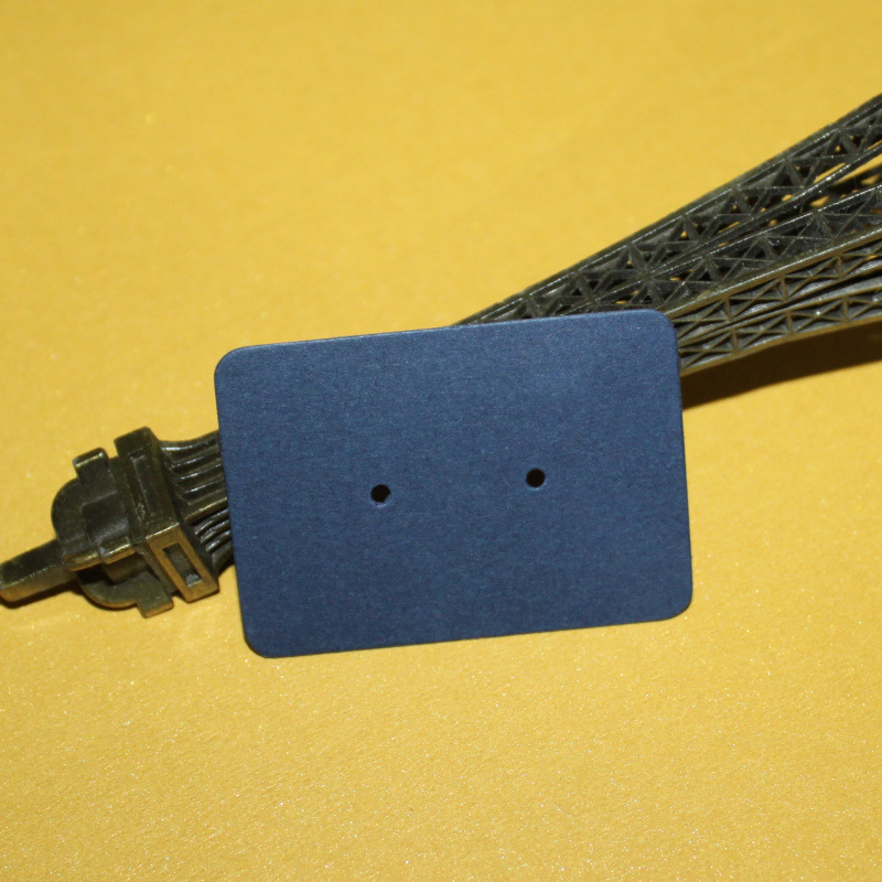 3040古铜饰品配件复古耳钉牛皮卡纸包装 耳钉卡片 工厂批发