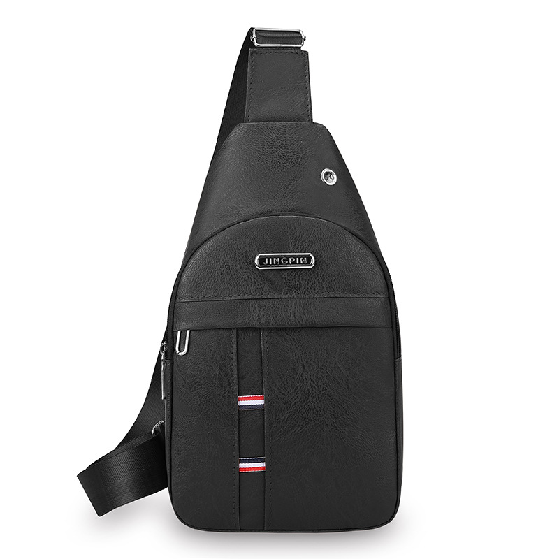 Viaje de negocios nuevo bolso de pecho de hombre, bolso de hombro portátil multifuncional de moda, simple, ocio, gran capacidad, mochila