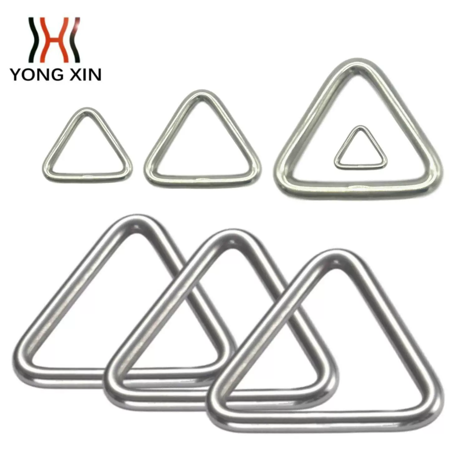 Треугольное кольцо из нержавеющей стали Треугольное соединительное кольцо Багажные аксессуары Аппаратные аксессуары Морские такелажные аксессуары