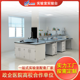 Laboratory Steel and Wood Experimental Bench, All Steel Central Side Bench, Ventilation Cabinet, Laboratory Workbench, All Steel Experimental Bench Manufacturer