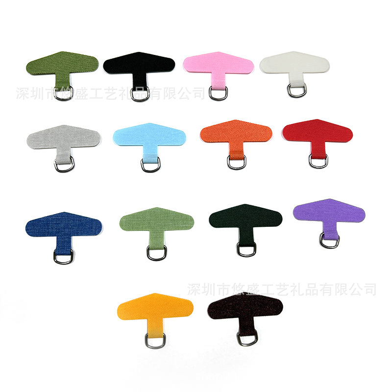 Manufacturer's Ready Supply of Mobile Phone Lanyard Cards, Mobile Phone Clips, Mobile Phone Back Stickers, Anti-Lost Lanyard Clips, Colorful