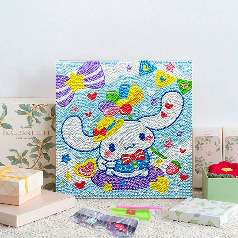 Алмазная мозаика 20×20 см, детская анимационная панно, полная выкладка, новый стиль, ручная работа DIY, декор для гостиной