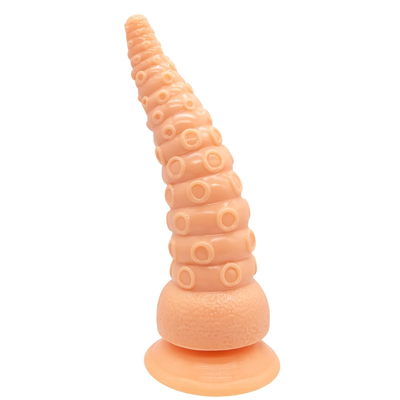 Анальный стимулятор PVC Тентакля игрушка, 20 см прозрачный кристалл дизайн, в нескольких цветах