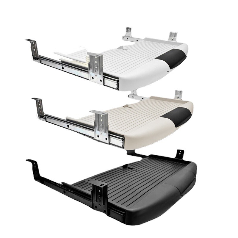 Computer Desk Keyboard Bracket Slide Track Accessories Drawer Keyboard Rack Two Section Slide Track Lifting Tray Keyboard Track